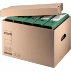 Leitz Premium boîte à archives avec couvercle, ft 33,5 x 28 x 44 cm, brun