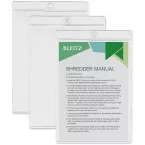 Leitz A5 Plastic Pocket with Eyelet Pack of 50 Pieces