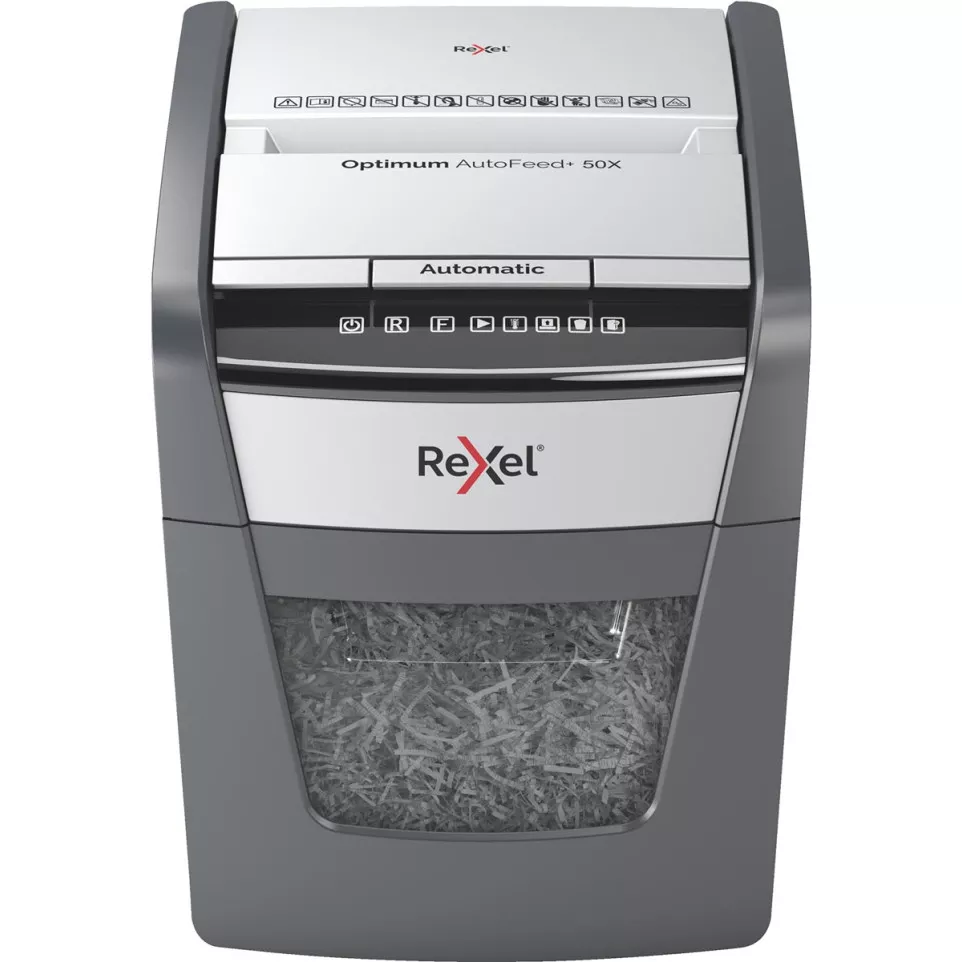 Rexel Optimum AutoFeed+ 50X Cross Cut...