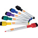 Nobo Mini marqueur pour tableau blanc, paquet de 6 pièces, couleurs assorties