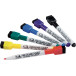 Nobo Mini marqueur pour tableau blanc, paquet de 6 pièces, couleurs assorties