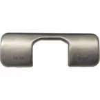 Black cover for Pivot-Star hinge boxes with 52mm fixing centers / PC