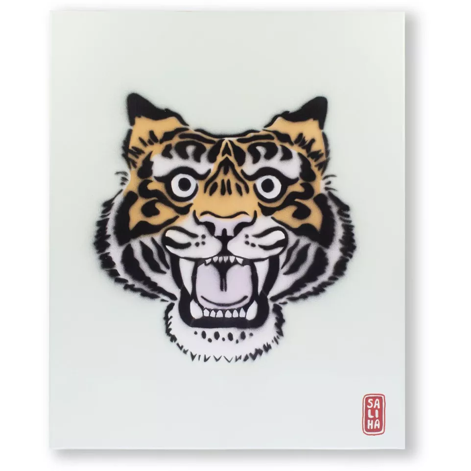 Kangaro 3D Stretched Canvas, 40 x 50 cm