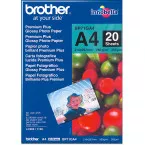BROTHER fotopapier glossy, ft A4, 260 g, pak van 20 vel