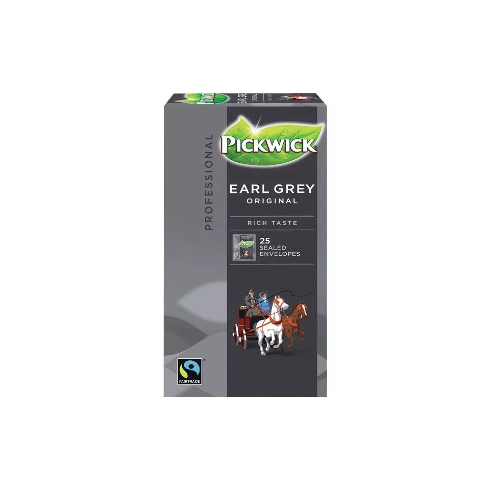 Pickwick thé, Earl Grey, fairtrade,...