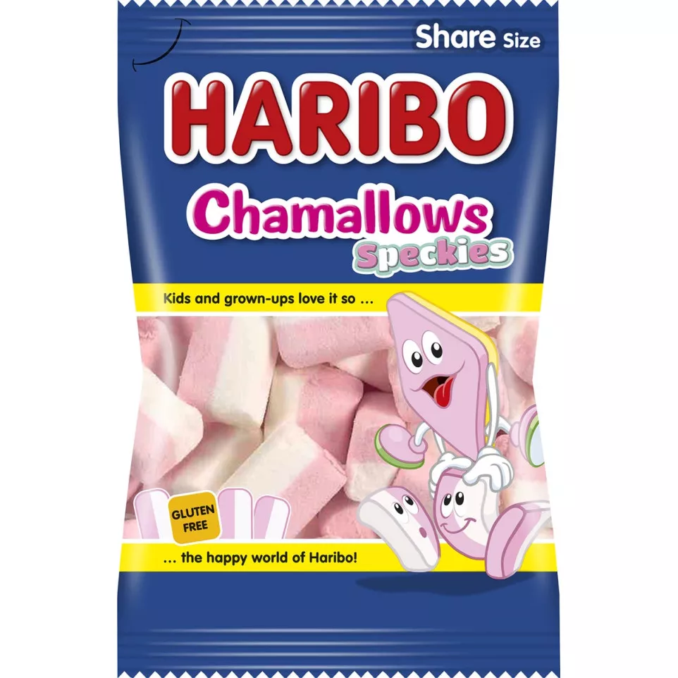 Haribo Chamallows Speckies, zakje van...