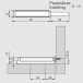 Push to open magnétique à appliquer linéaire anthracite, course 39mm pour charnières Stylish et Pivot-Pro fermeture automatique 