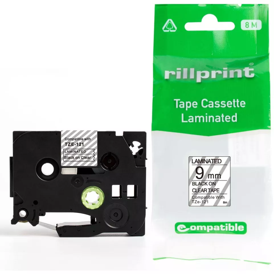 Rillprint compatible TZe tape voor...