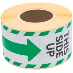Rillprint This Side Up Labels 46 x 125 mm Roll of 250 Pieces
