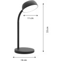 Unilux lampe de bureau Tamy, LED, noir