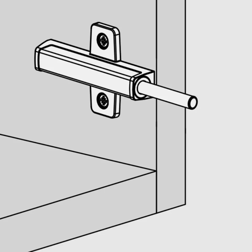 Push-to-Open Self-Adhesive Sys 32...
