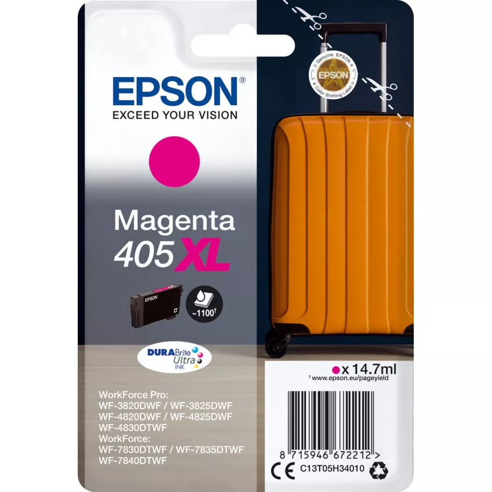 Epson cartouche d'encre 405XL, 1.100...