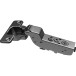 Charnière Pivot-Star 110° noir titane à visser, avec amortissement et avec fermeture automatique, pour porte rentrante / PCE