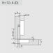 Pivot-Star 160° Black Titanium Screw-On Soft-Close Automatic Overlay Door Hinge / PC