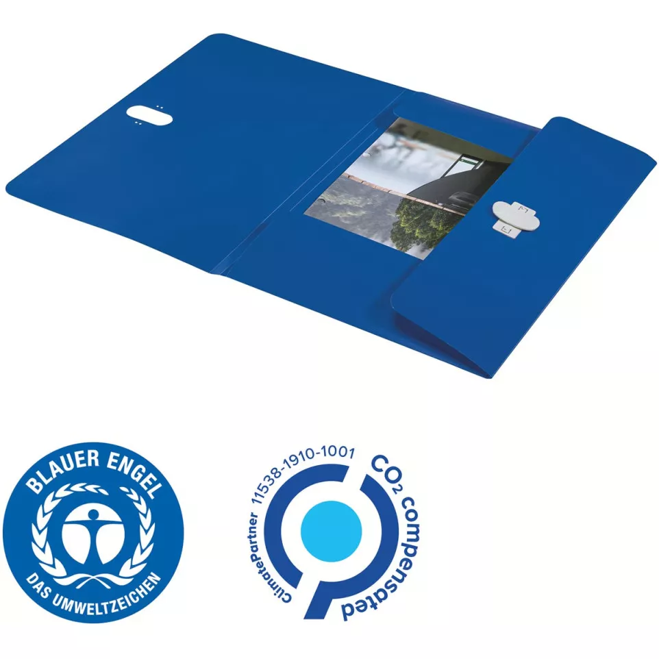 Leitz Recycle klepmap, uit PP, ft A4,...