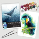 Oxford Spiral Watercolour Pad A4 10 Sheets 300 gsm