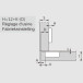 Pivot-Star 110° Black Titanium Screw-on Hinge with Soft-Close and Automatic Closing for Overlay Door / PC