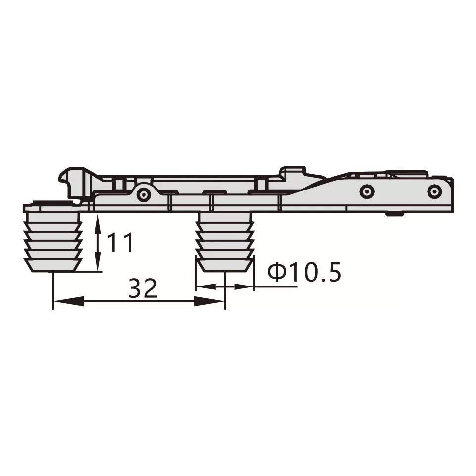 Pivot-Star Nickel-Plated Knock-In...