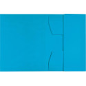 Leitz Recycle A4 Cardboard Document Folder with Flaps Blue