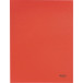 Leitz Recycle A4 Cardboard Folder with Flaps Red
