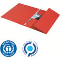 Leitz Recycle A4 Cardboard Folder with Flaps Red