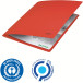 Leitz snelhechtmap, ft A4, 100 % gerecycleerde karton, rood