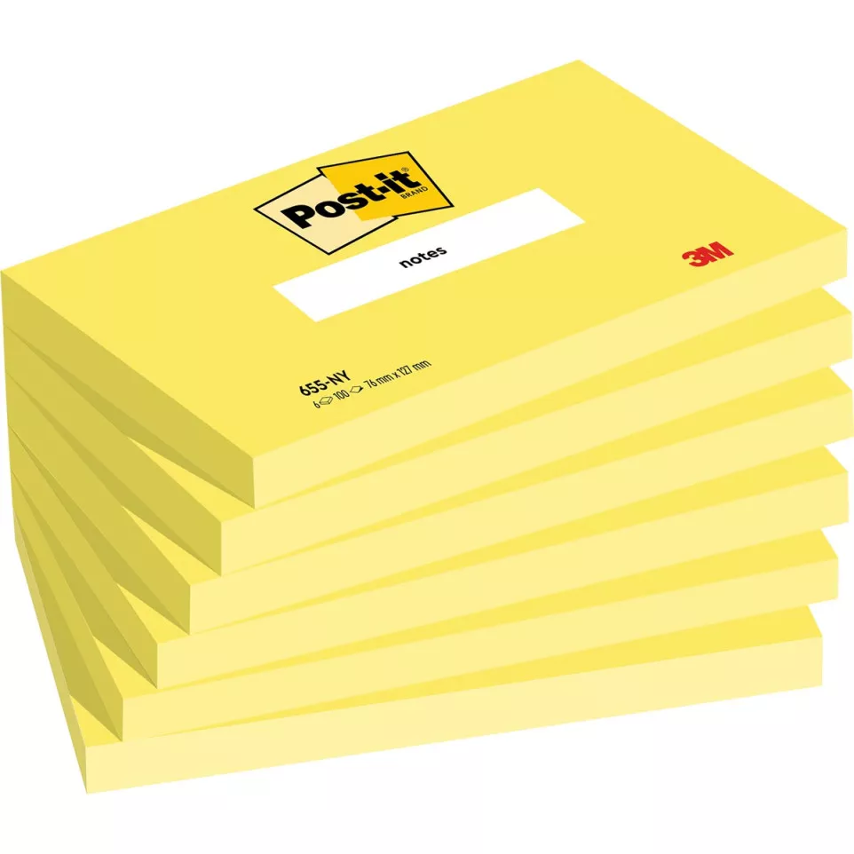 Post-it Notes, 100 feuilles, ft 76 x...