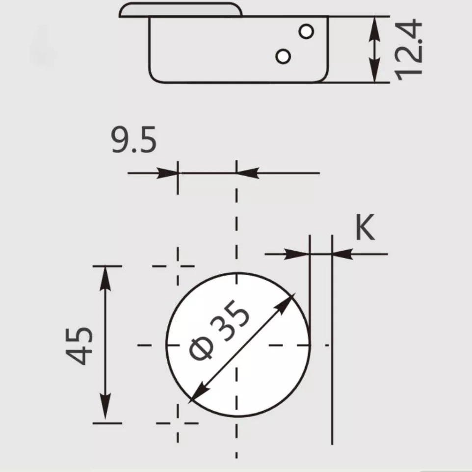 Pivot-Star 160° Nickel-Plated...
