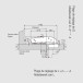 DTC Pivot-Star 90° Angle Soft-Close Screw-On Hinge for Framed Cabinet, Nickel-Plated, Automatic Closing