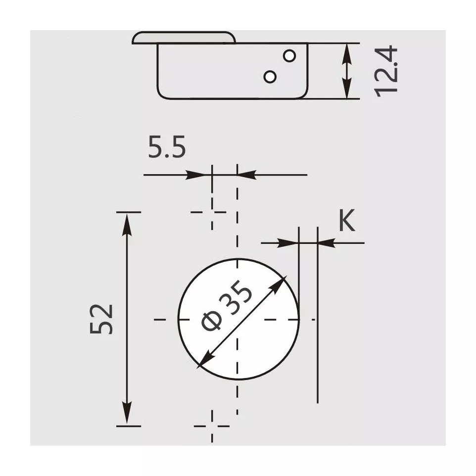 DTC Pivot-Star 160° Nickel-Plated...