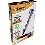Bic marqueur permanent Marking 2300 ECOlutions,boîte de 4 pièces, assorti