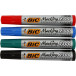 Bic marqueur permanent Marking 2300 ECOlutions,boîte de 4 pièces, assorti