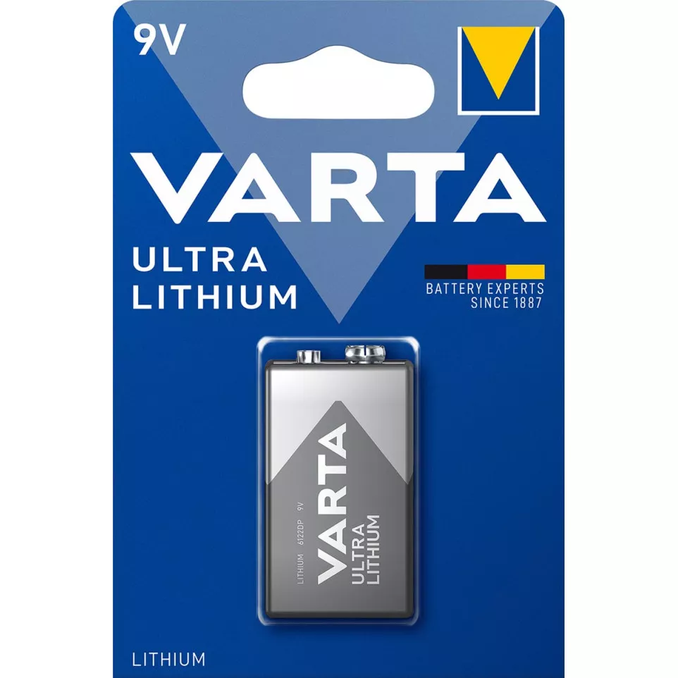 Varta pile Ultra Lithium 9V, blister...