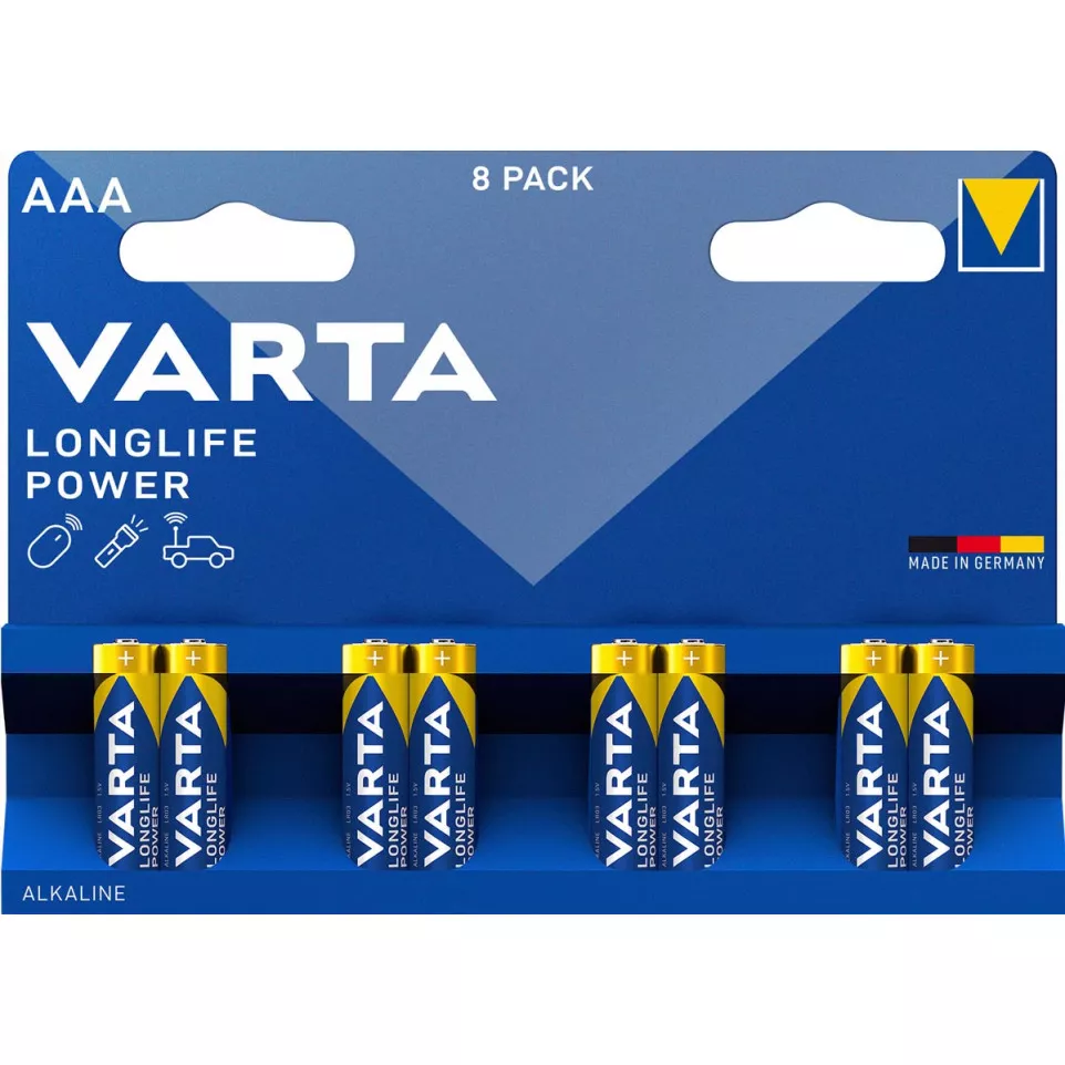 Varta batterij Longlife Power AAA,...