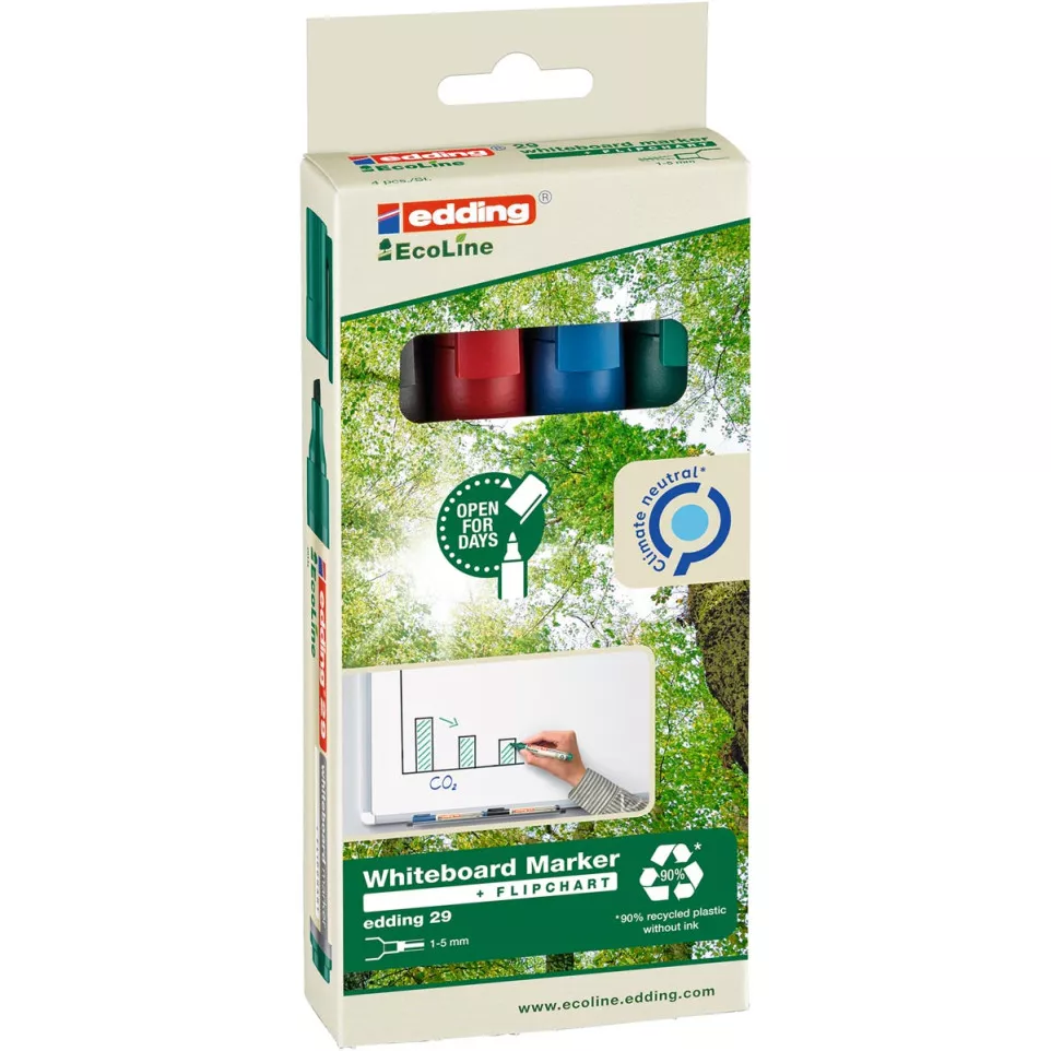 Edding 29 EcoLine Whiteboard Marker...