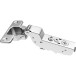 Pivot-Star 110° Nickel-Plated Screw-On Soft-Close Self-Closing Pivot Hinge for Overlay Door / PC