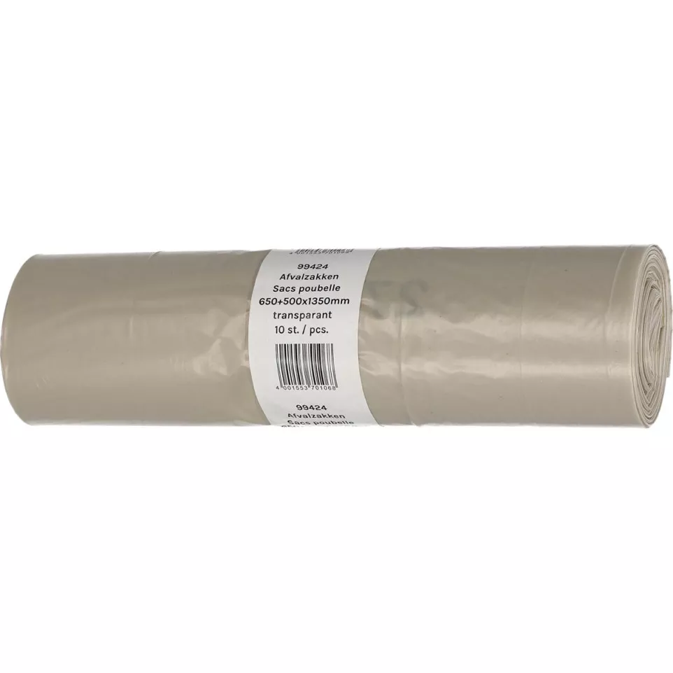 DEISS Garbage Bags 65 + 50 x 135 cm...