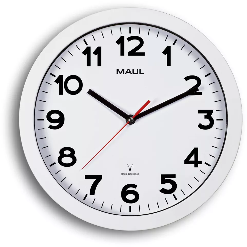 MAULstep wandklok, radiogestuurd,...