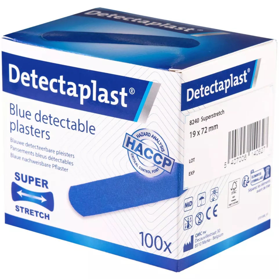 Detectaplast Elastic textielpleister,...