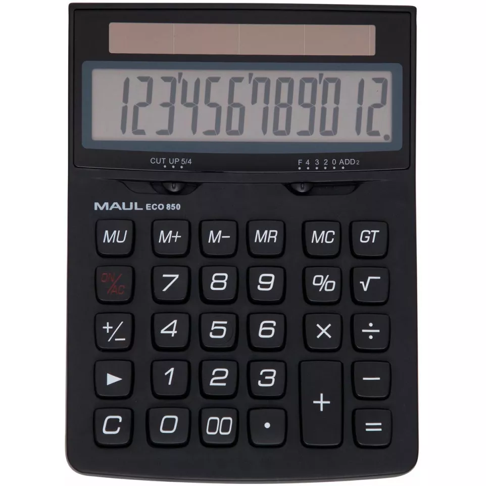 MAUL bureaurekenmachine ECO 850, zwart