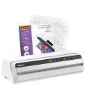 Fellowes machine à plastifier Jupiter pour ft A3 + Bonus Pack de 200 pochettes (ft A4, 80 microns)