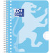 Oxford  bloc de cours School collège, ft A5+, 80 feuilles, ligné, paquet de 3 pièces, assorti