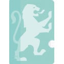 Oxford School cahier, ft A4, 72 pages, avec marge, ligné, assorti, paquet de 3 pièces