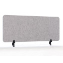 Smit Visual metalen bureauklem, zwart, set van 2 stuks