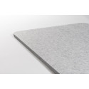 Smit Visual séparateur de bureau, gris clair, 60 x 160 cm, avec 2 pinces