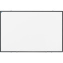 Smit Visual Softline tableau blanc, acier émaillé, magnétique, profilé d'aluminium noir, 90 x 60 cm