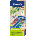 Pelikan Opaque Paint Box K12 Eco 12 Colors