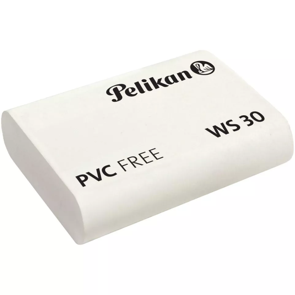 Pelikan gum WS30, large, wit, doos...