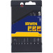 Irwin 9 Piece Metal Wood Masonry Drill Bit Set