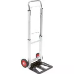 Diable pliable en aluminium, supporte jusqu'à 90 kg